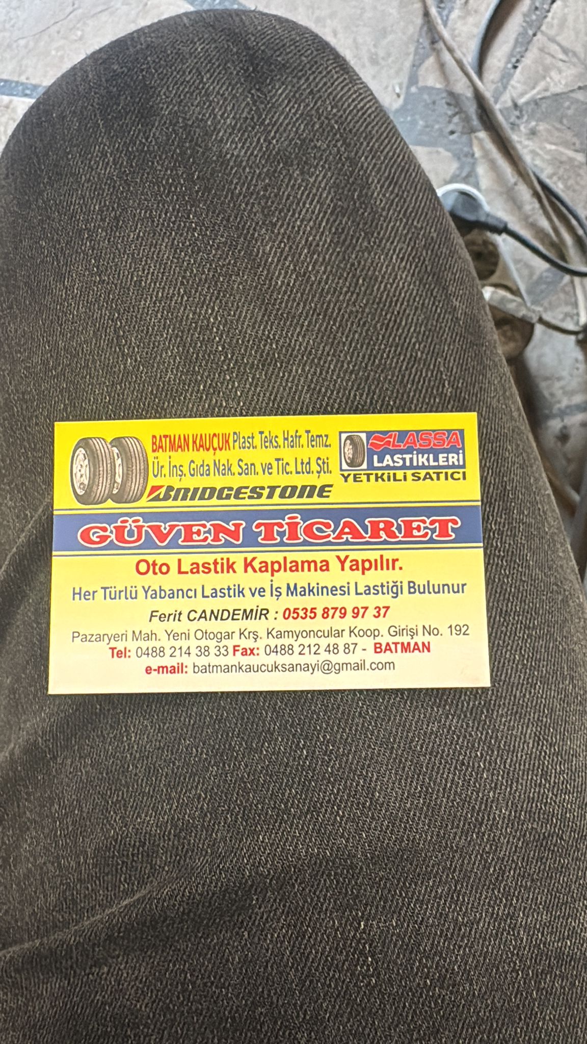 Batman Kauçuk 
